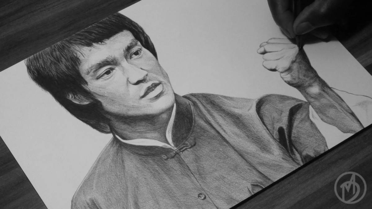 Bruce lee coloring inspiration