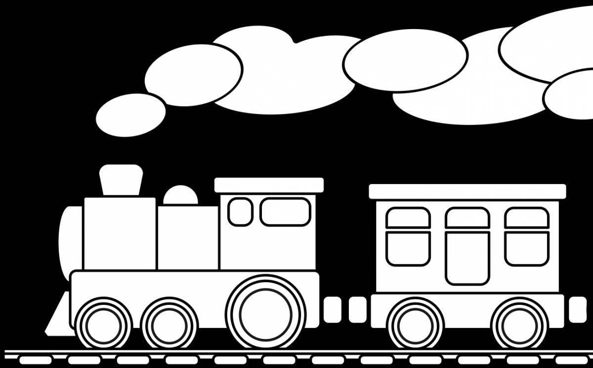 Конспект занятия паровозик. Паровоз картинка. Паровоз без колес. Поезд без колес. Паровоз с вагонами раскраска.