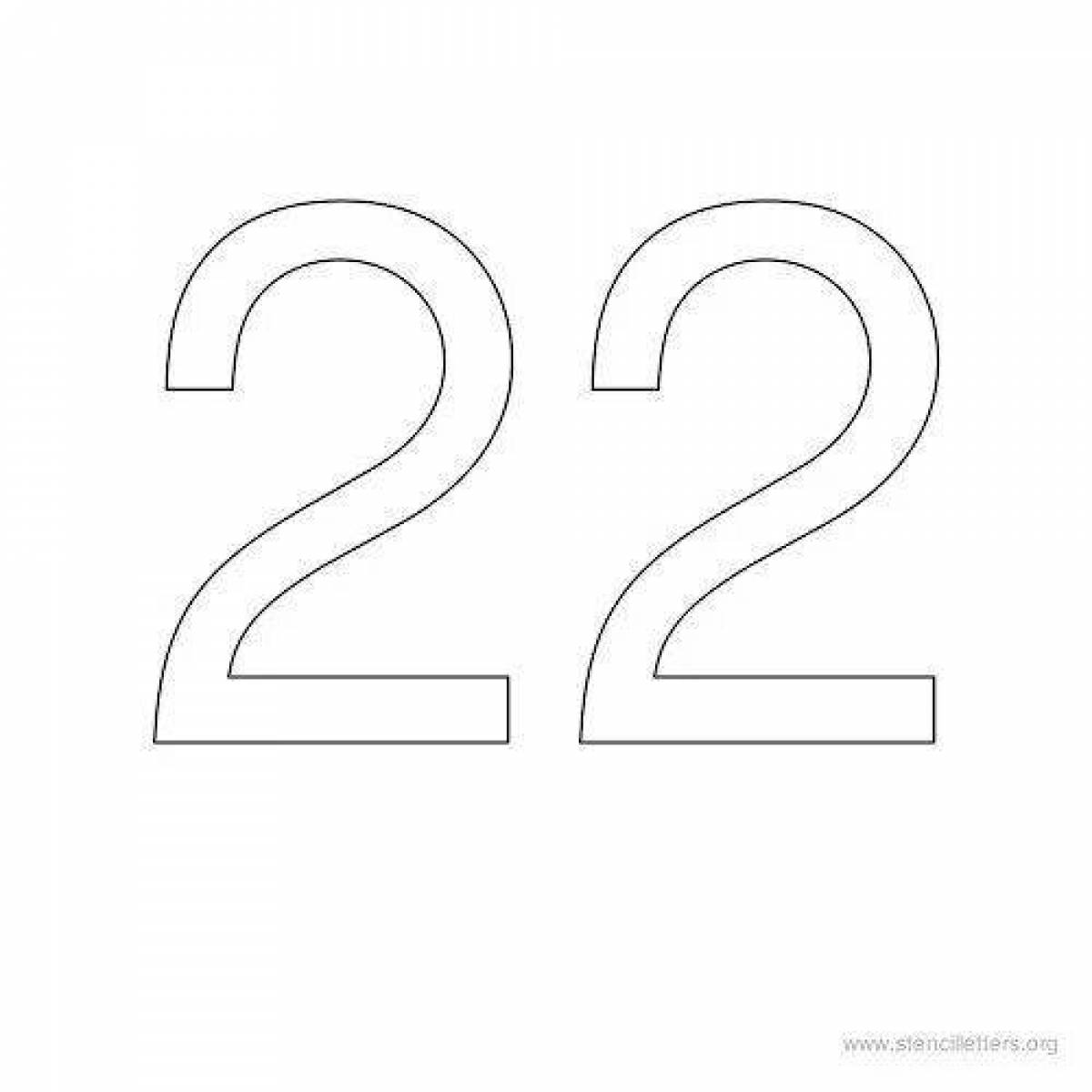 Dynamic number 23 coloring
