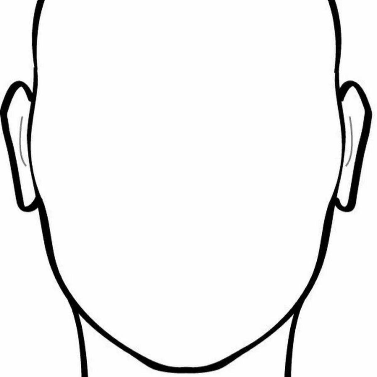 Детский рисунок лицо человека