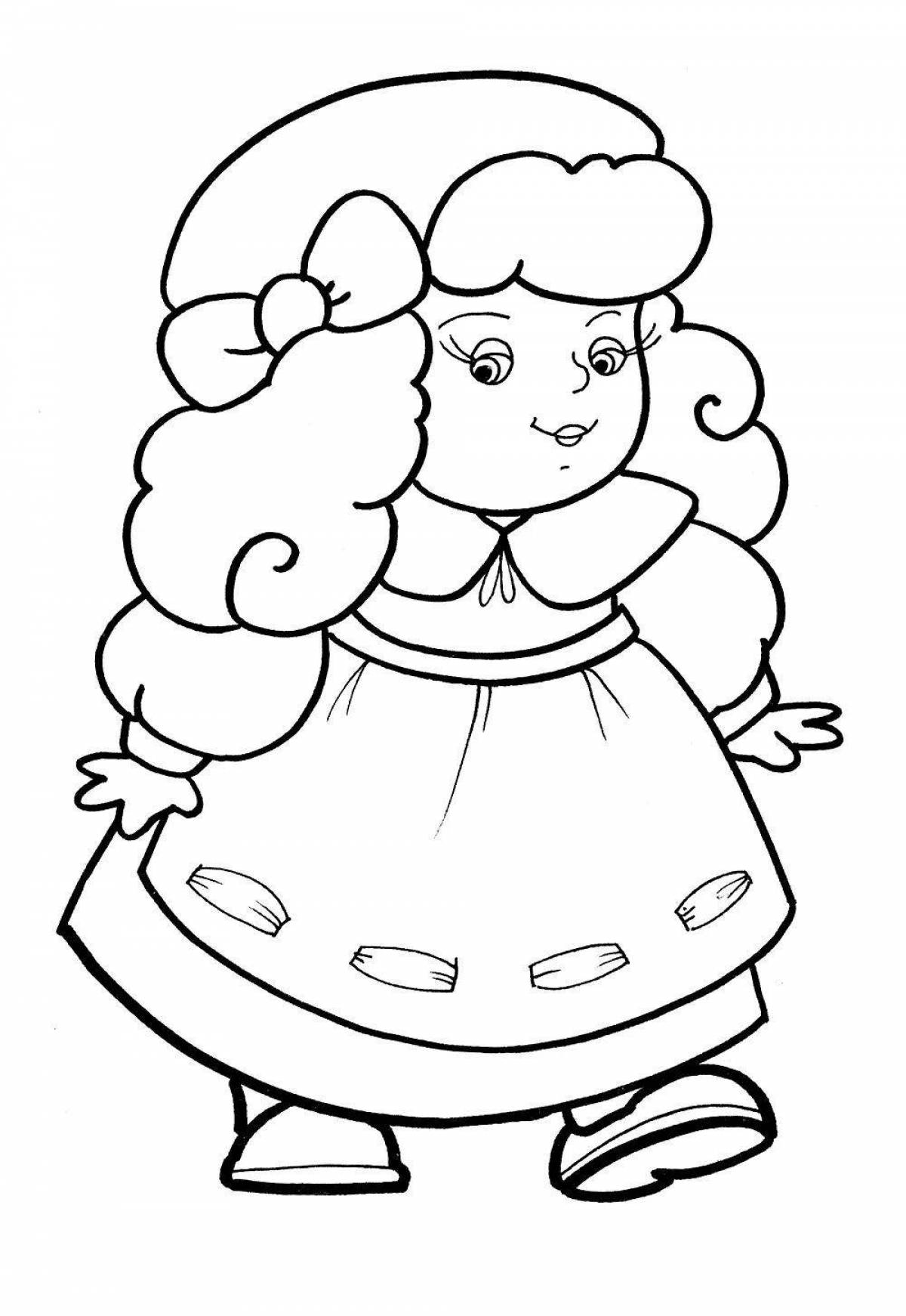 Amazing coloring pages for toddler girls