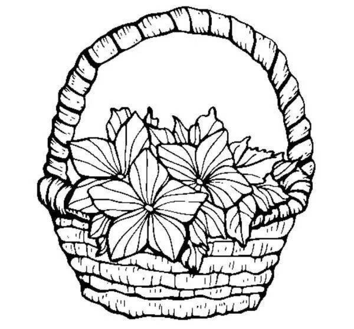 Flower basket #4