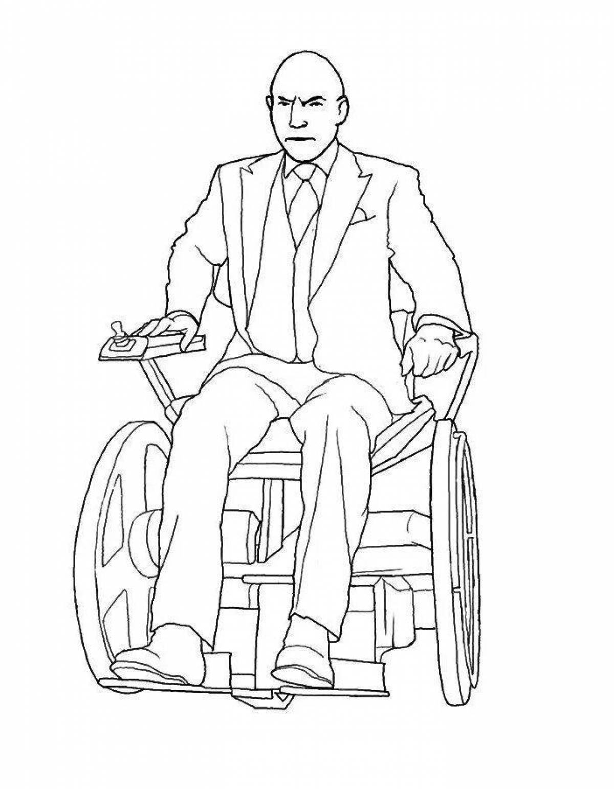 Раскраски Ксавье (29 шт.) - скачать или распечатать бесплатно #9647