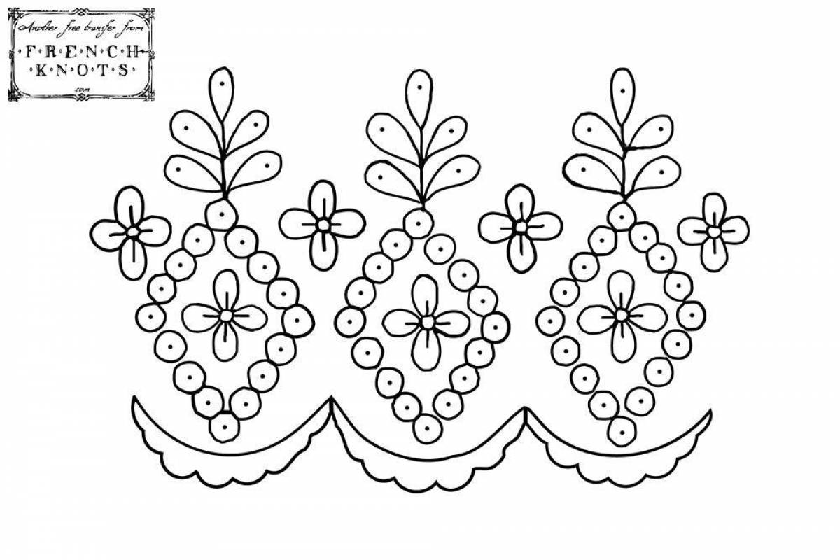 Welcome towel coloring page