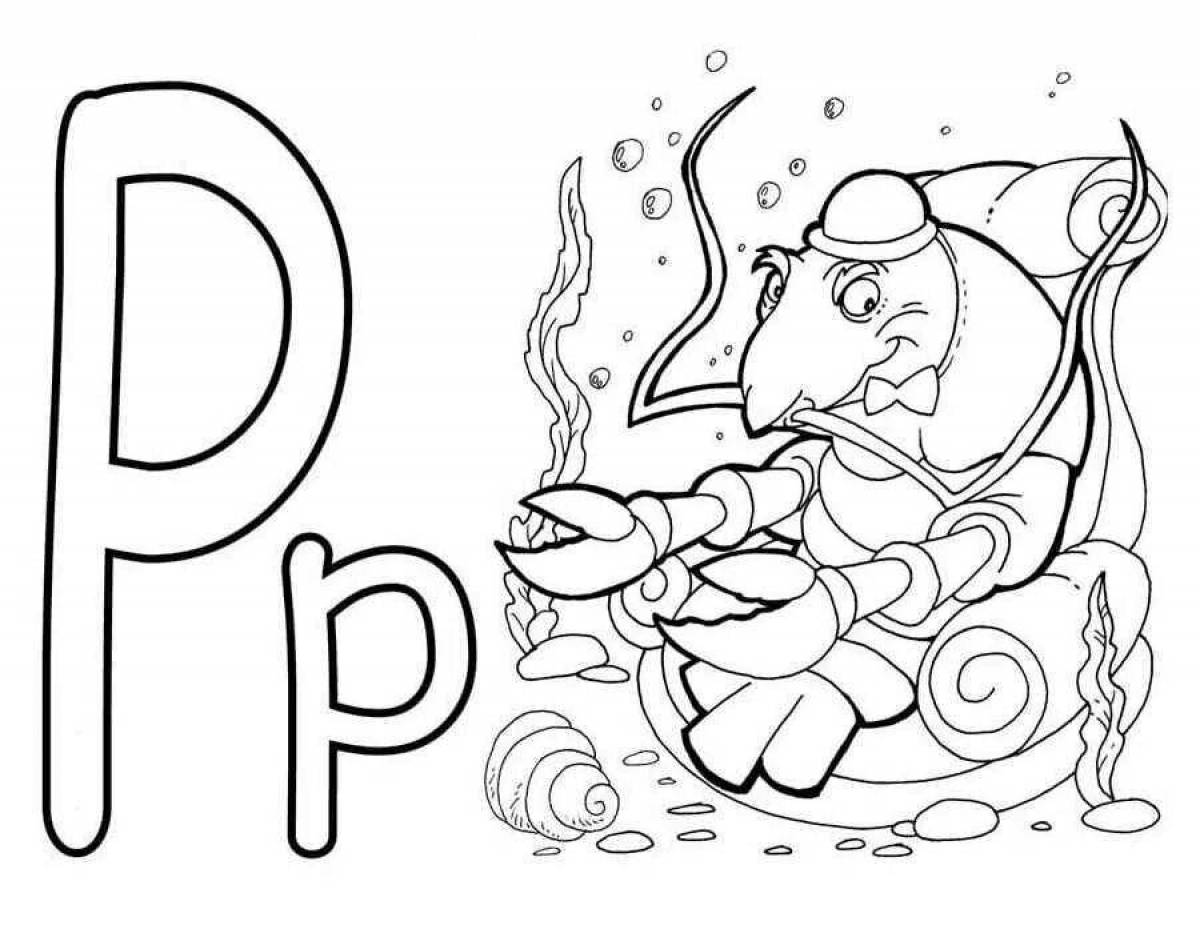 Color spotted coloring page r