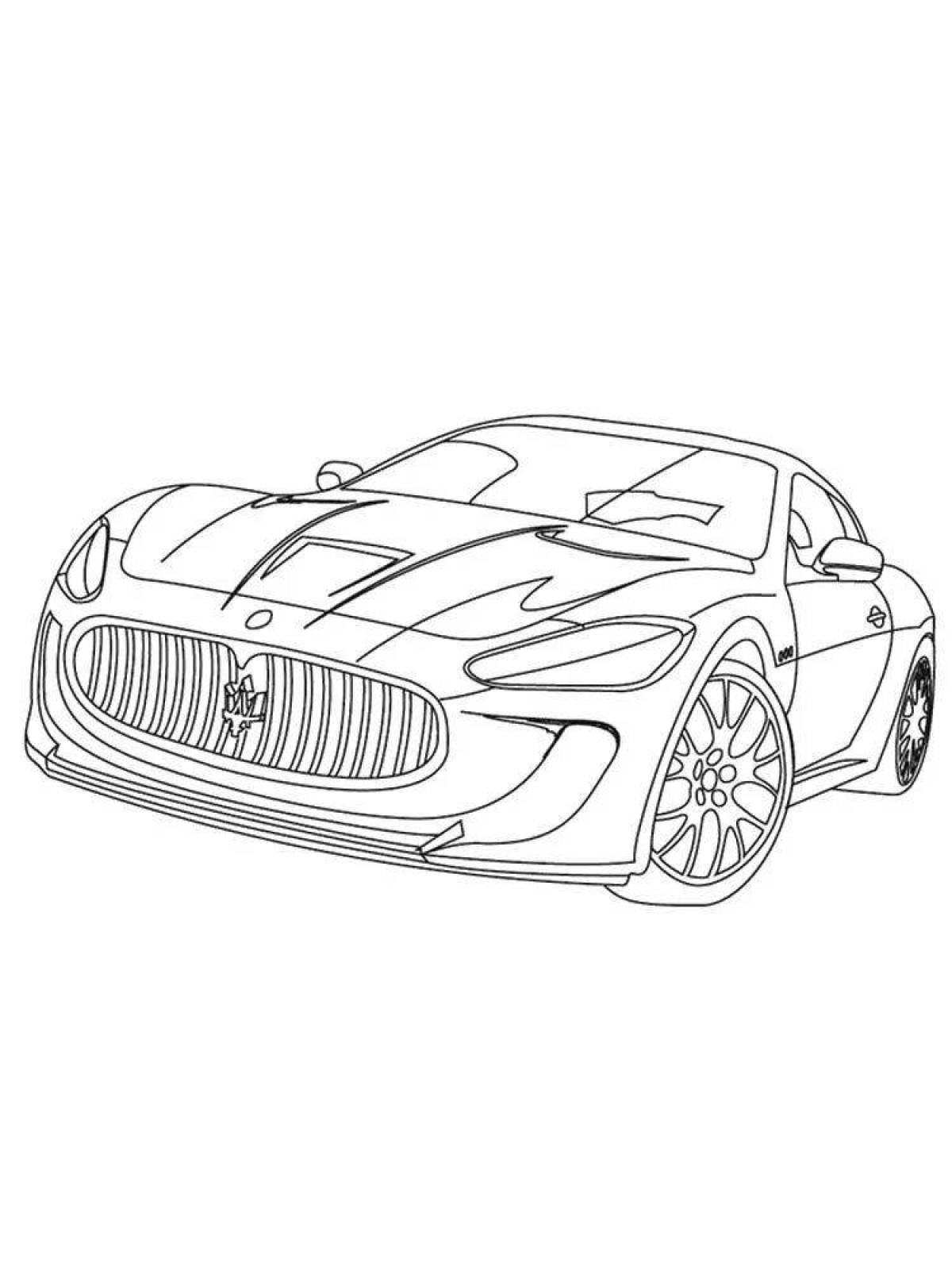 Maserati intensive coloring