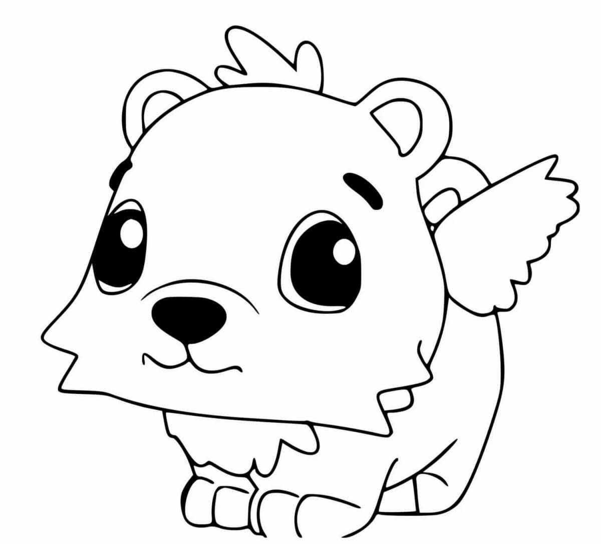 Colorful coloring of hatchimals