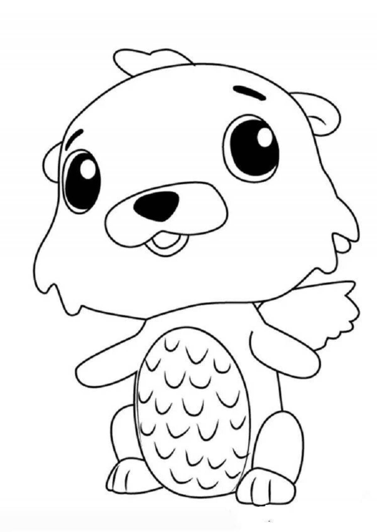 Amazing hatchimals coloring pages