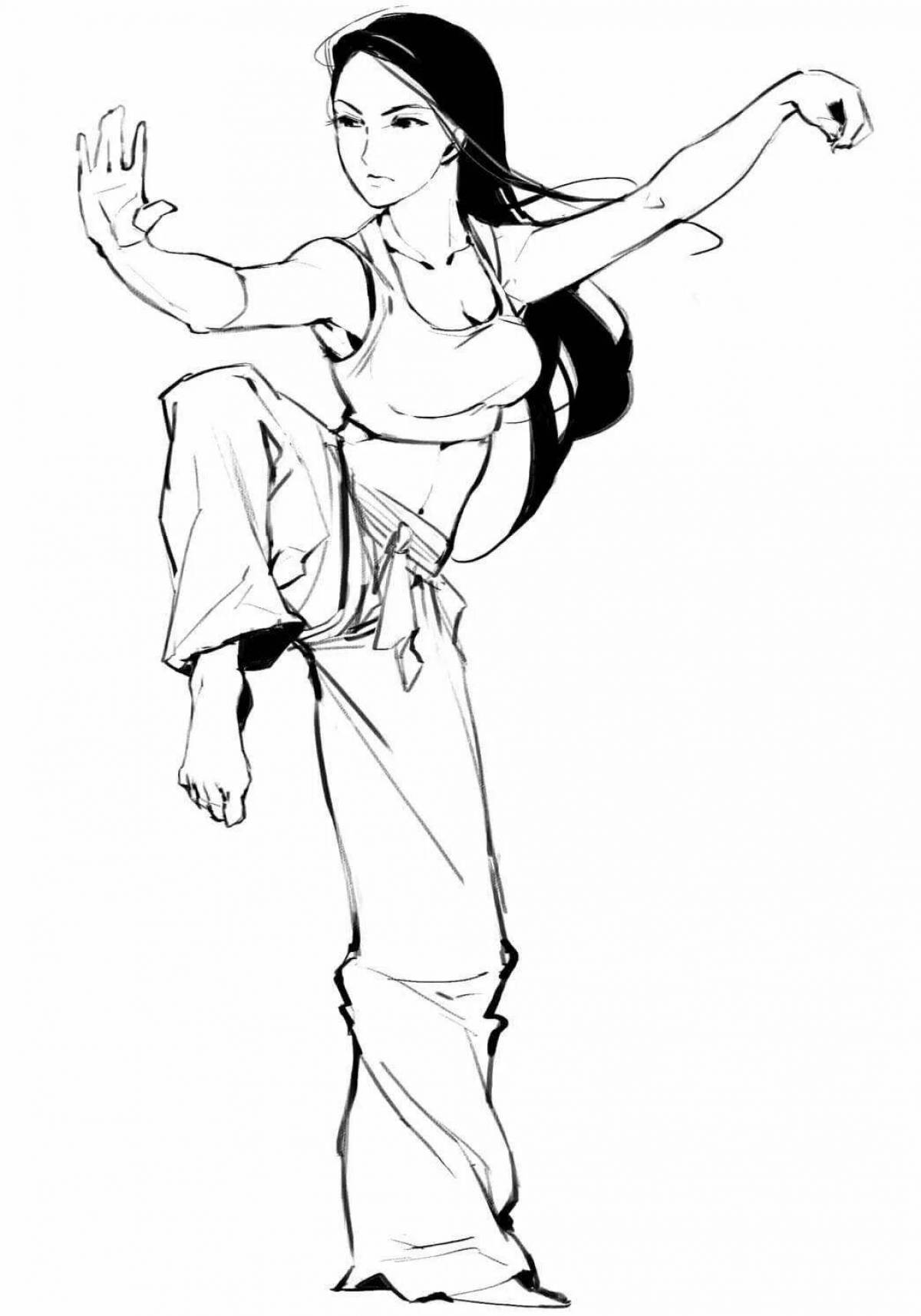 Coloring pose update