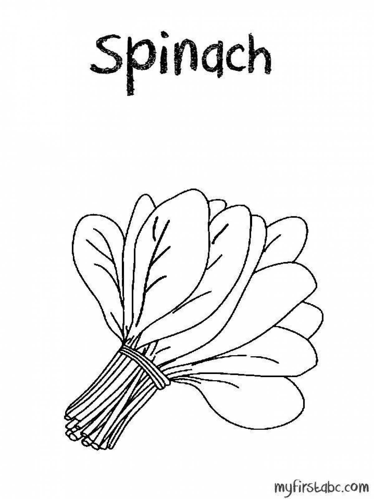 Charming sorrel coloring page