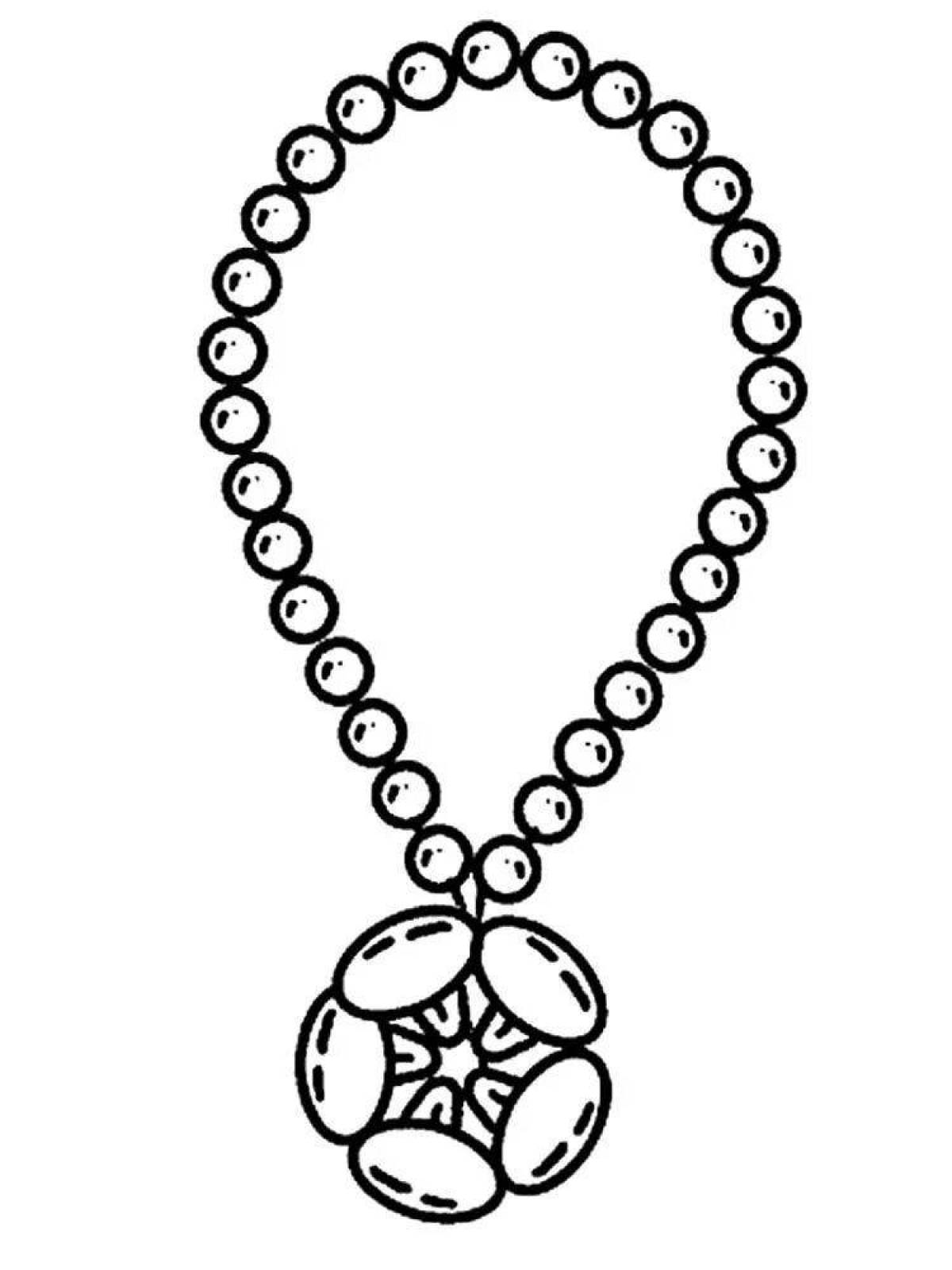 Рисунок ожерелье