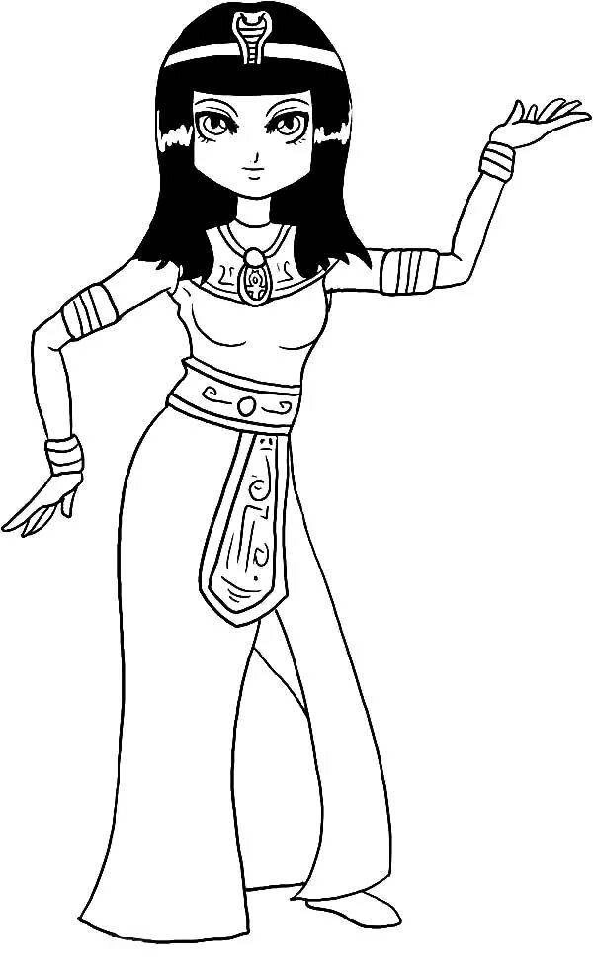 Cleopatra grand coloring