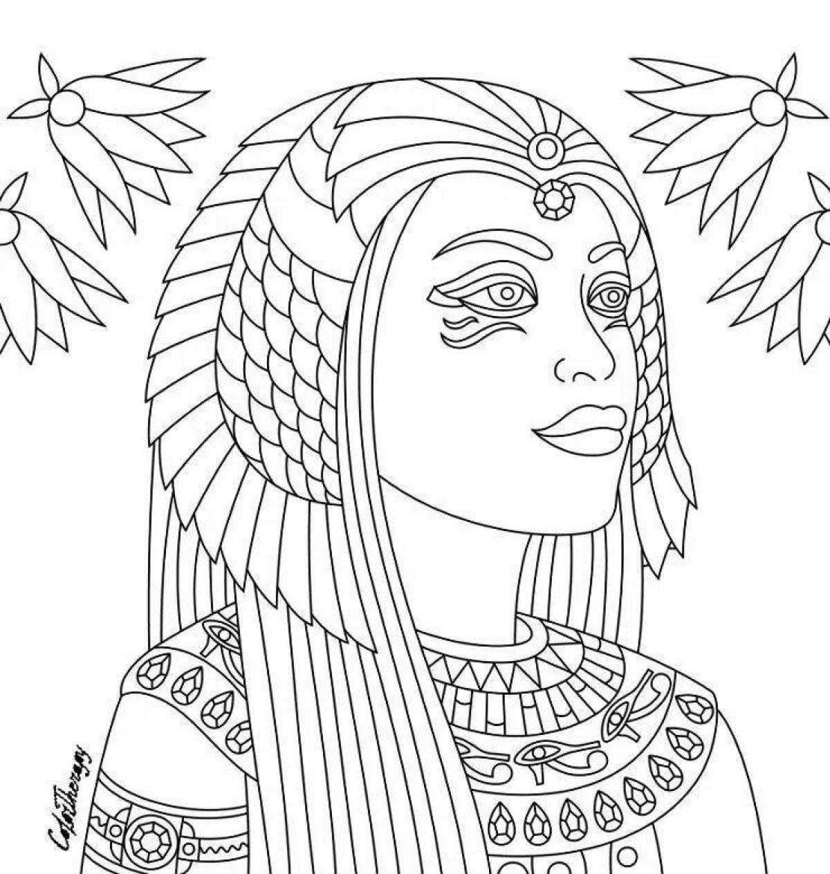 Cleopatra palace coloring