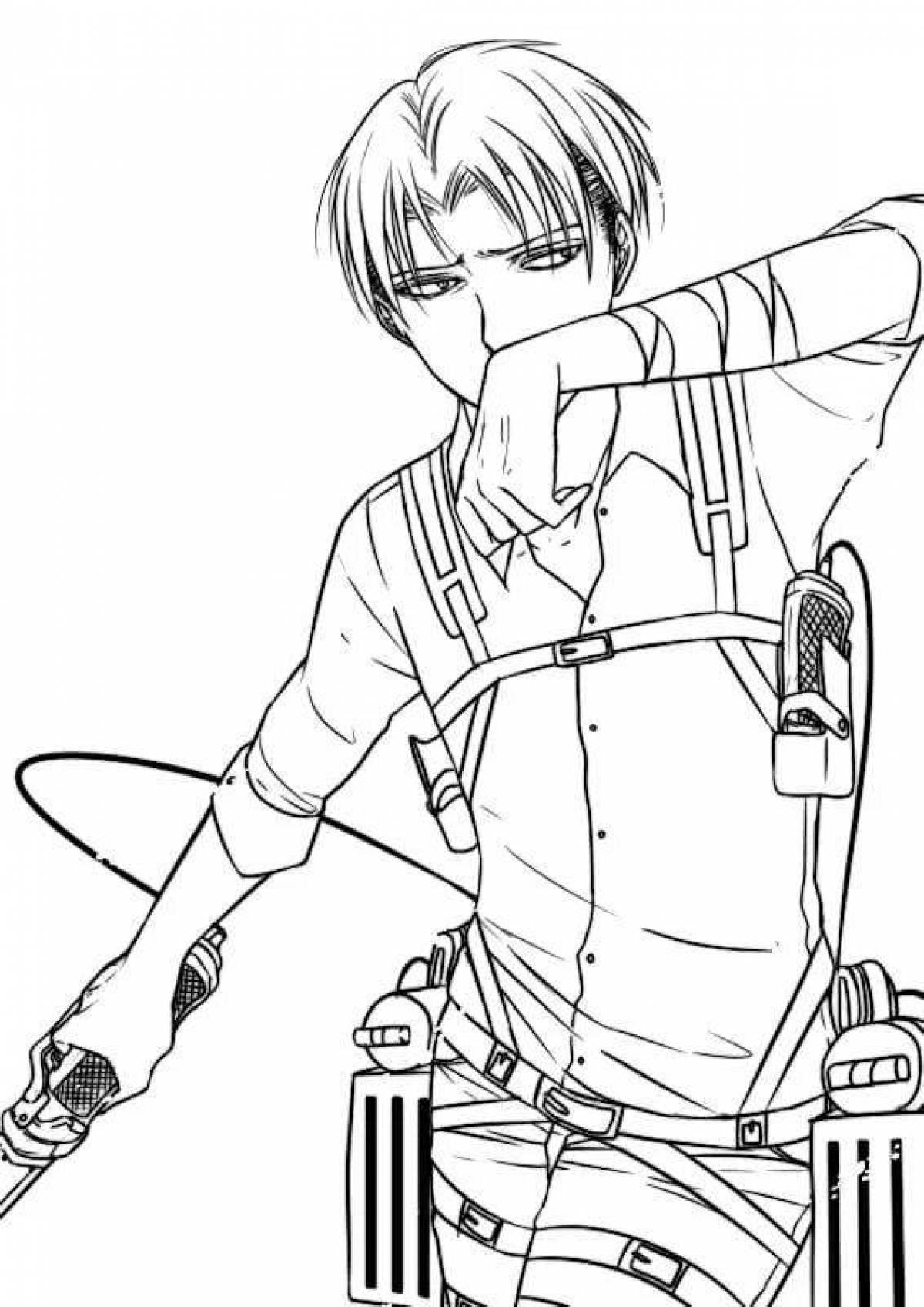 Levi funny coloring