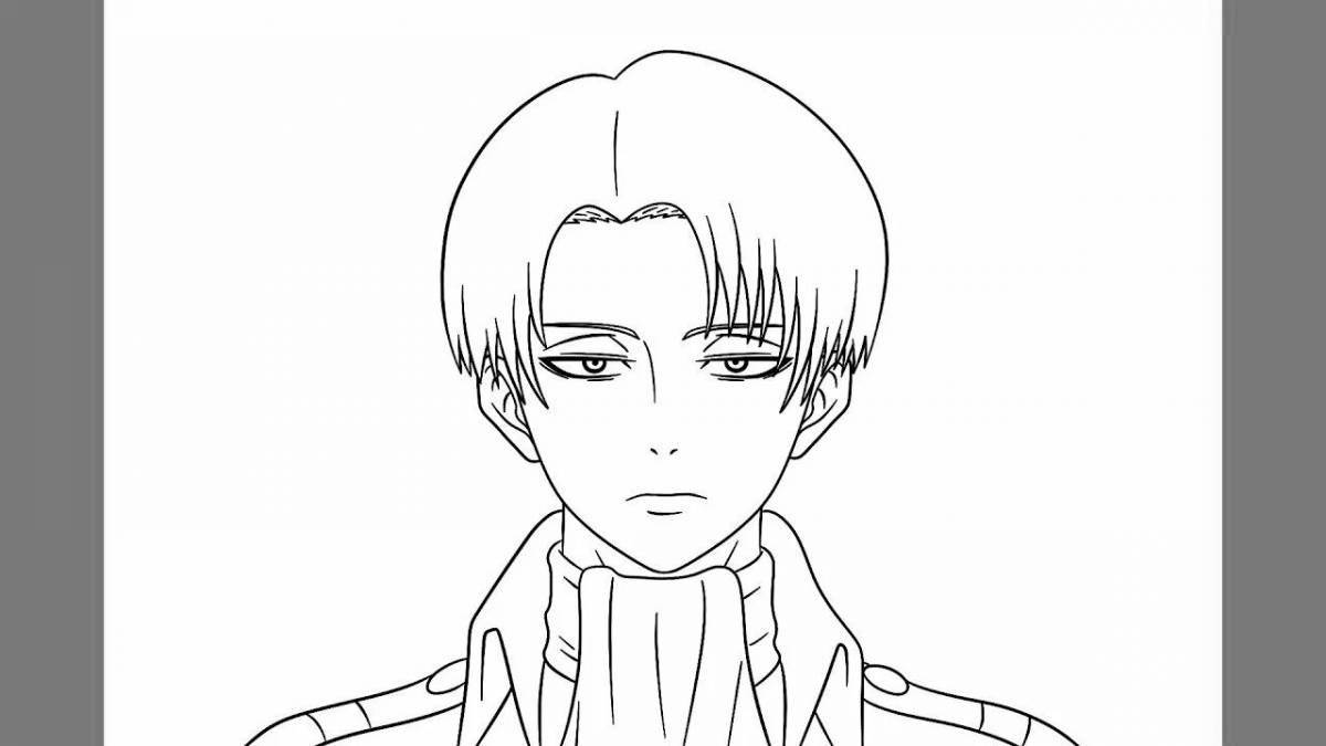 Coloring merry levi