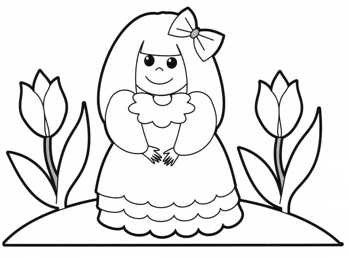 Color-frenzy coloring page kids online
