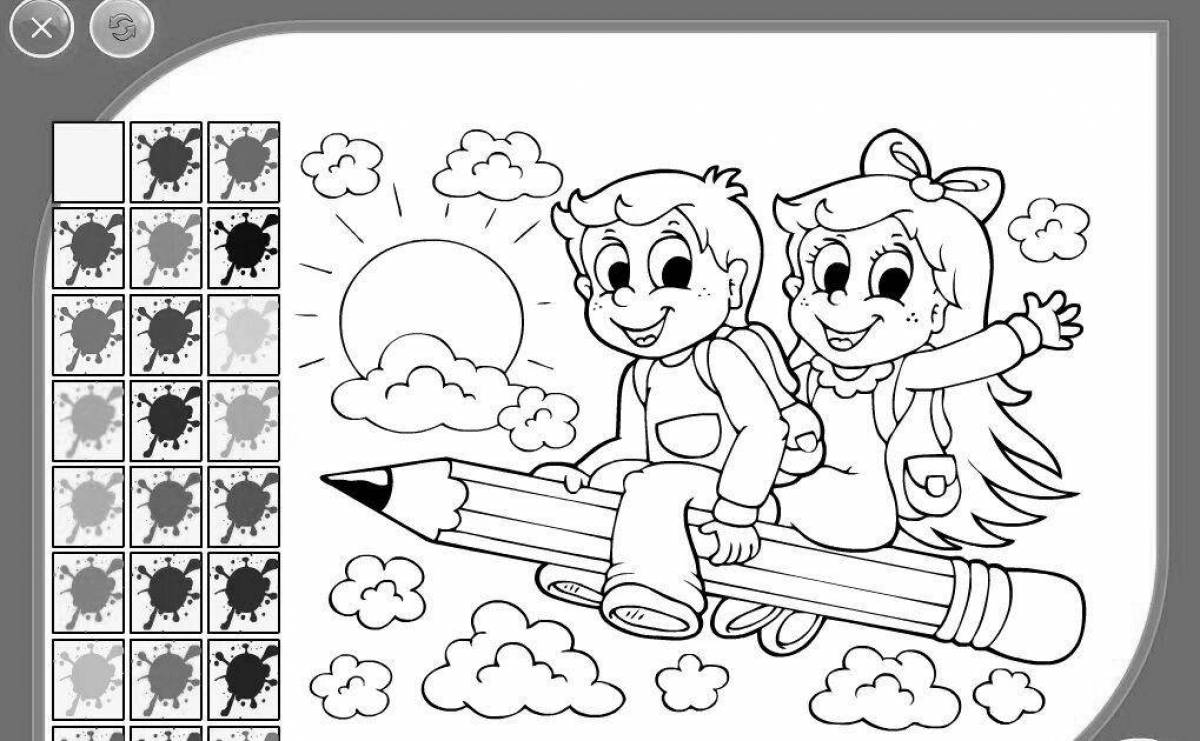 Color explosion coloring book for kids online