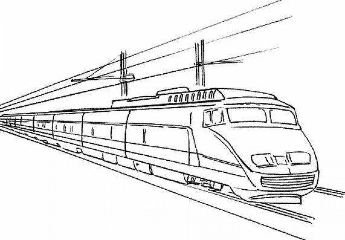 Drawing trains. Сапсан поезд разукрашка. Раскраски поезда РЖД Сапсан. Скоростной поезд раскраска. Электропоезд раскраска для детей.