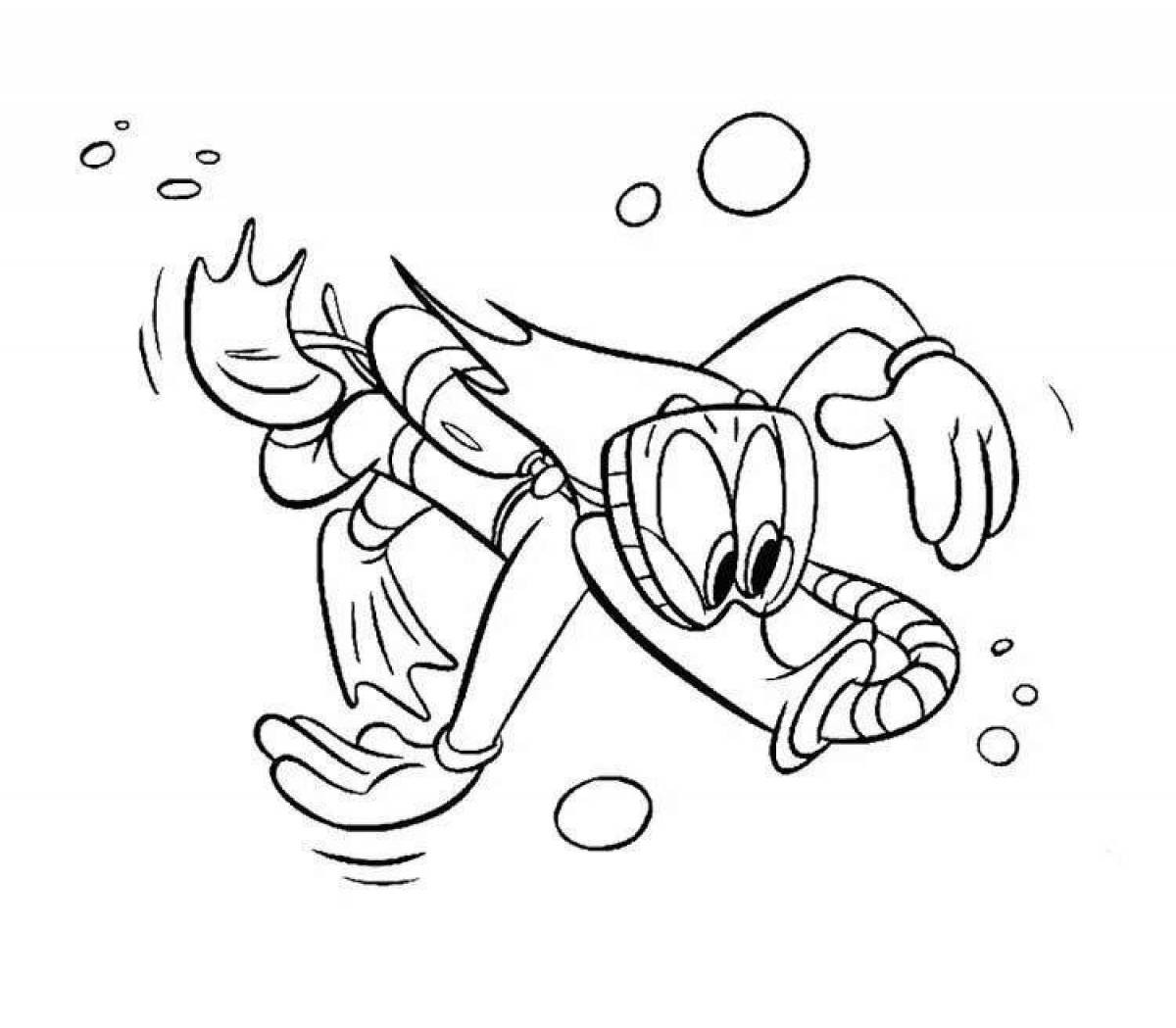 Charming woody woodpecker coloring book