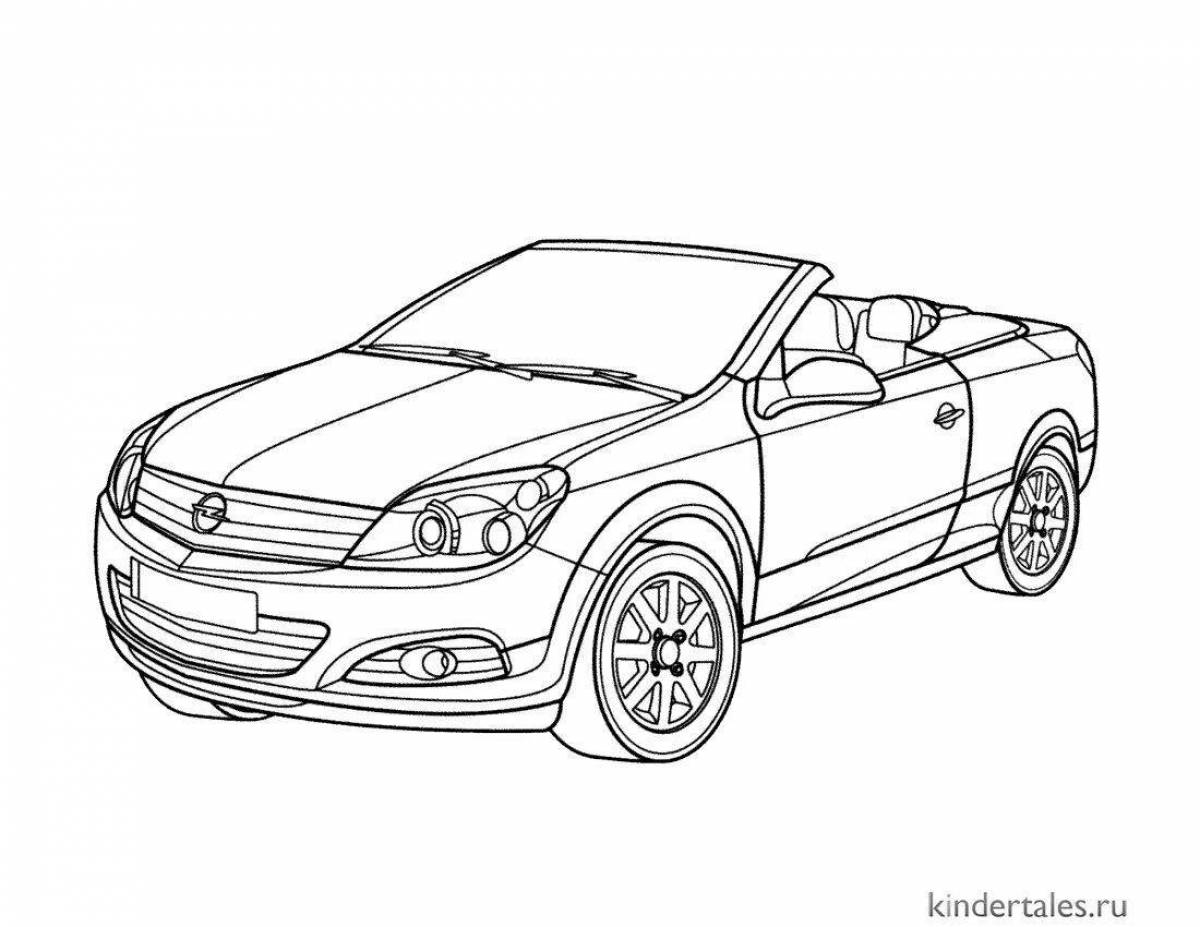Astra opel live coloring