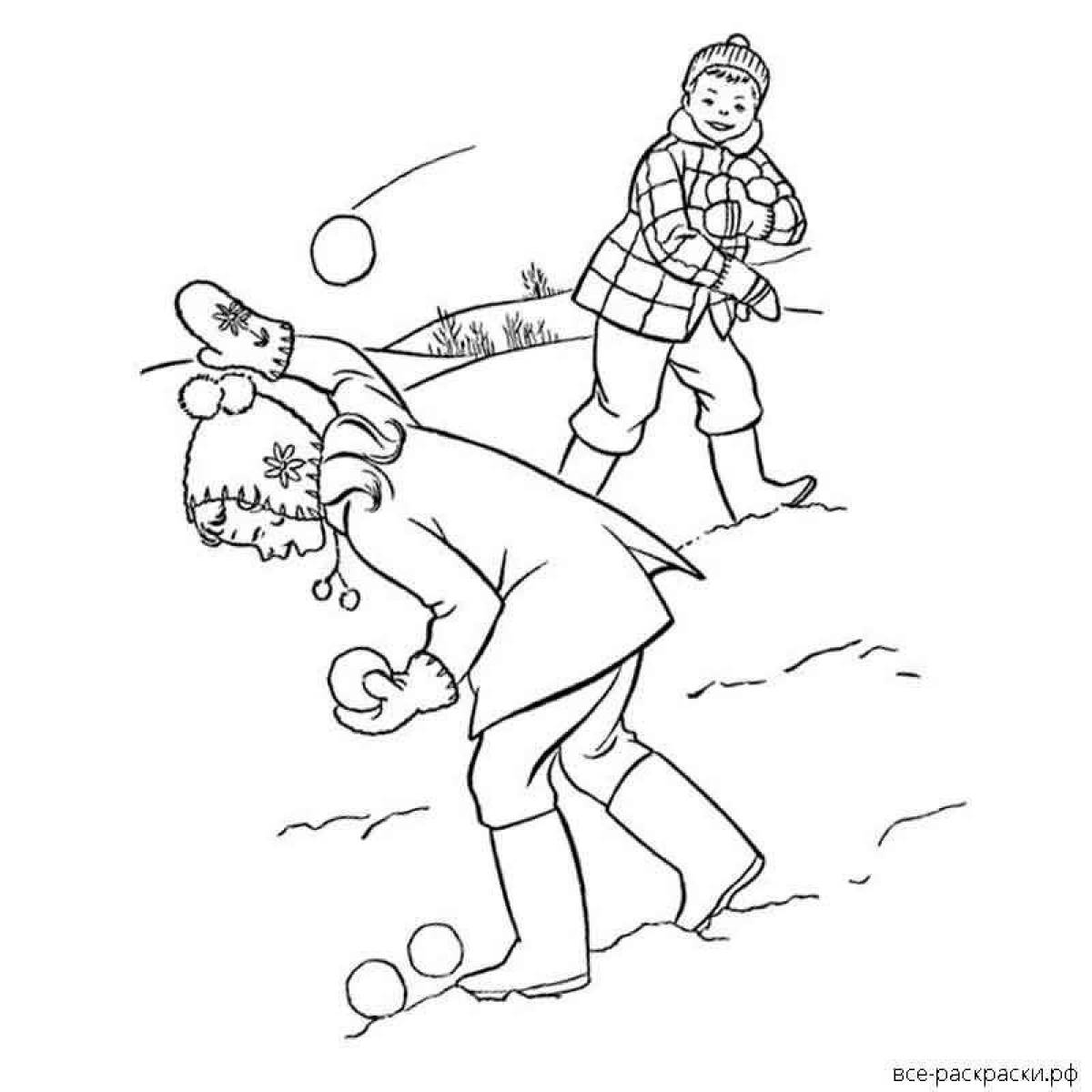Snowball fight #7