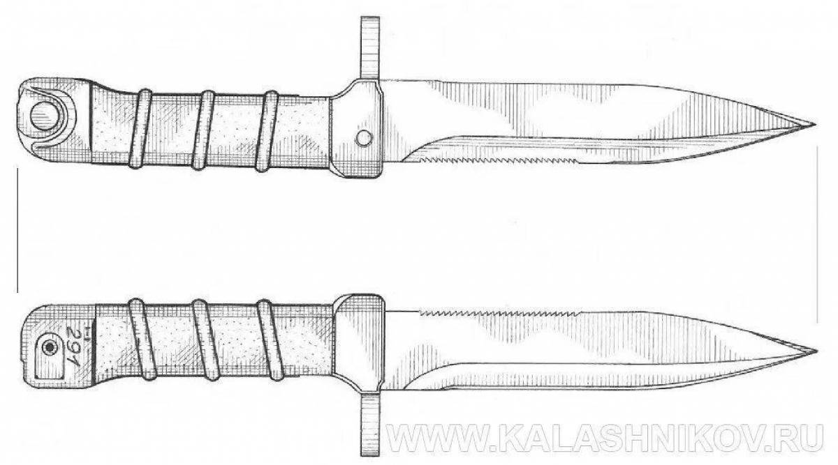 M9 bayonet чертеж