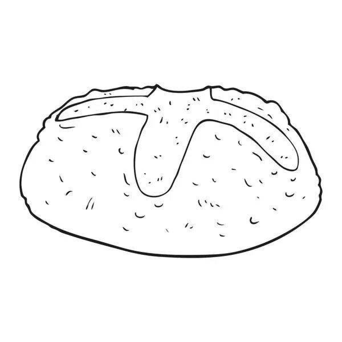 Раскраски Булочки