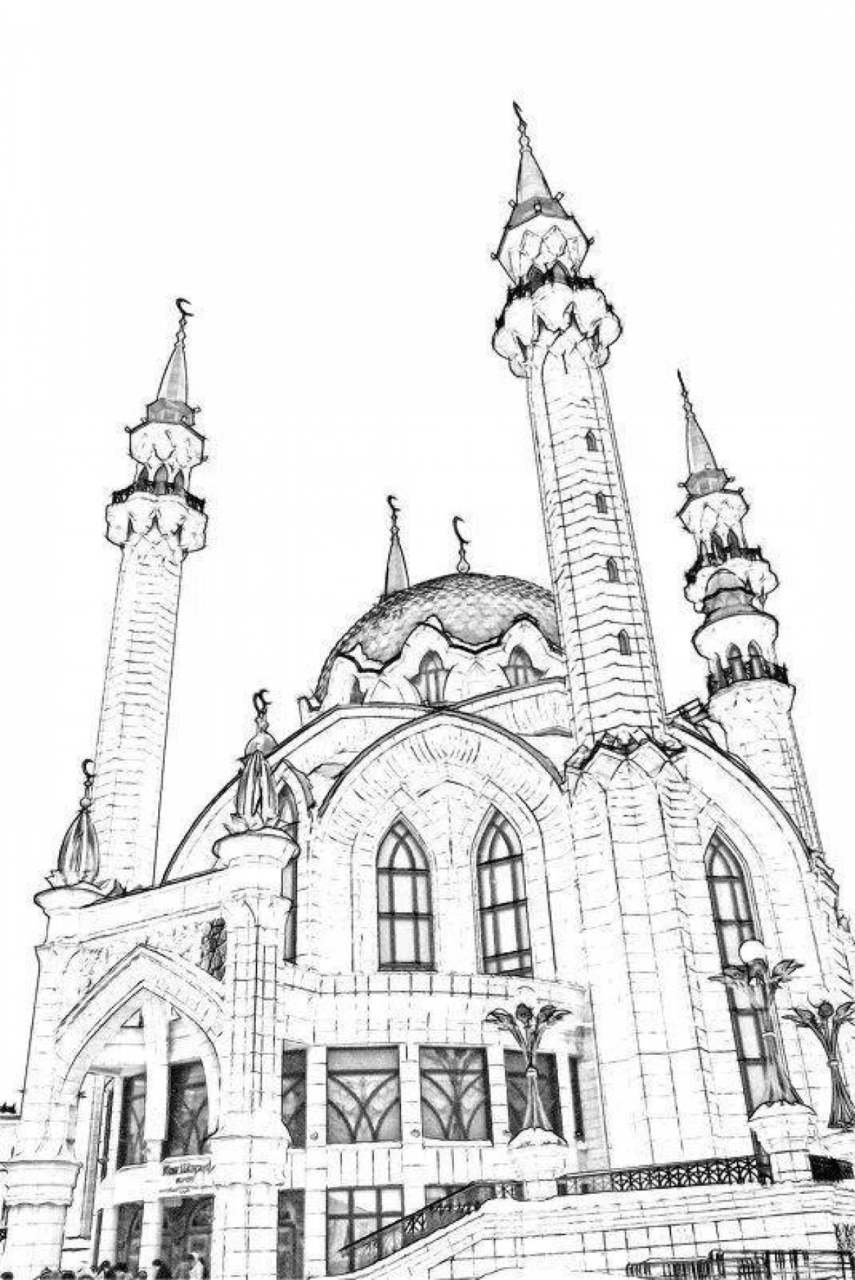 Мечеть эскиз рисунок