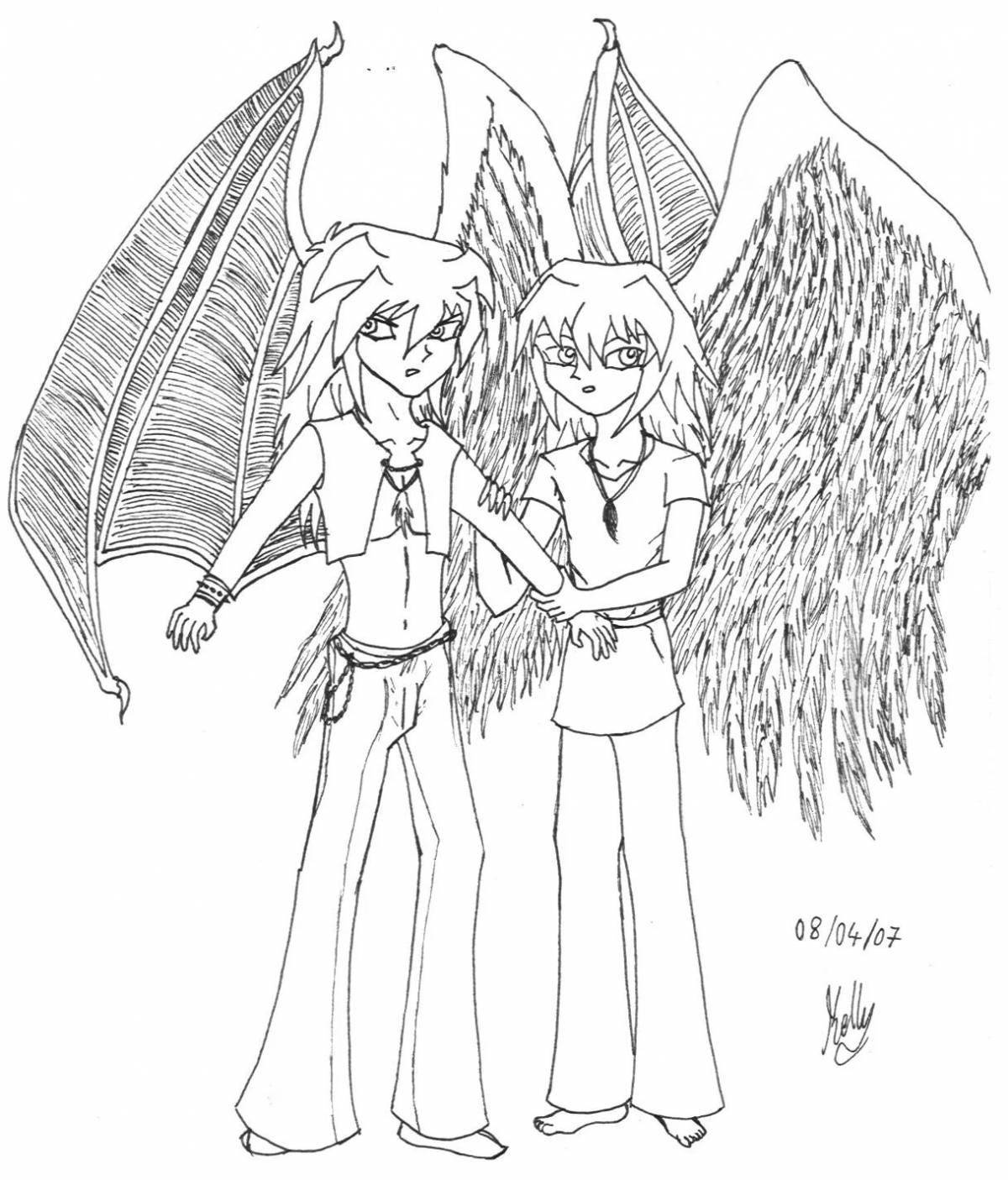 Demon and angel #7