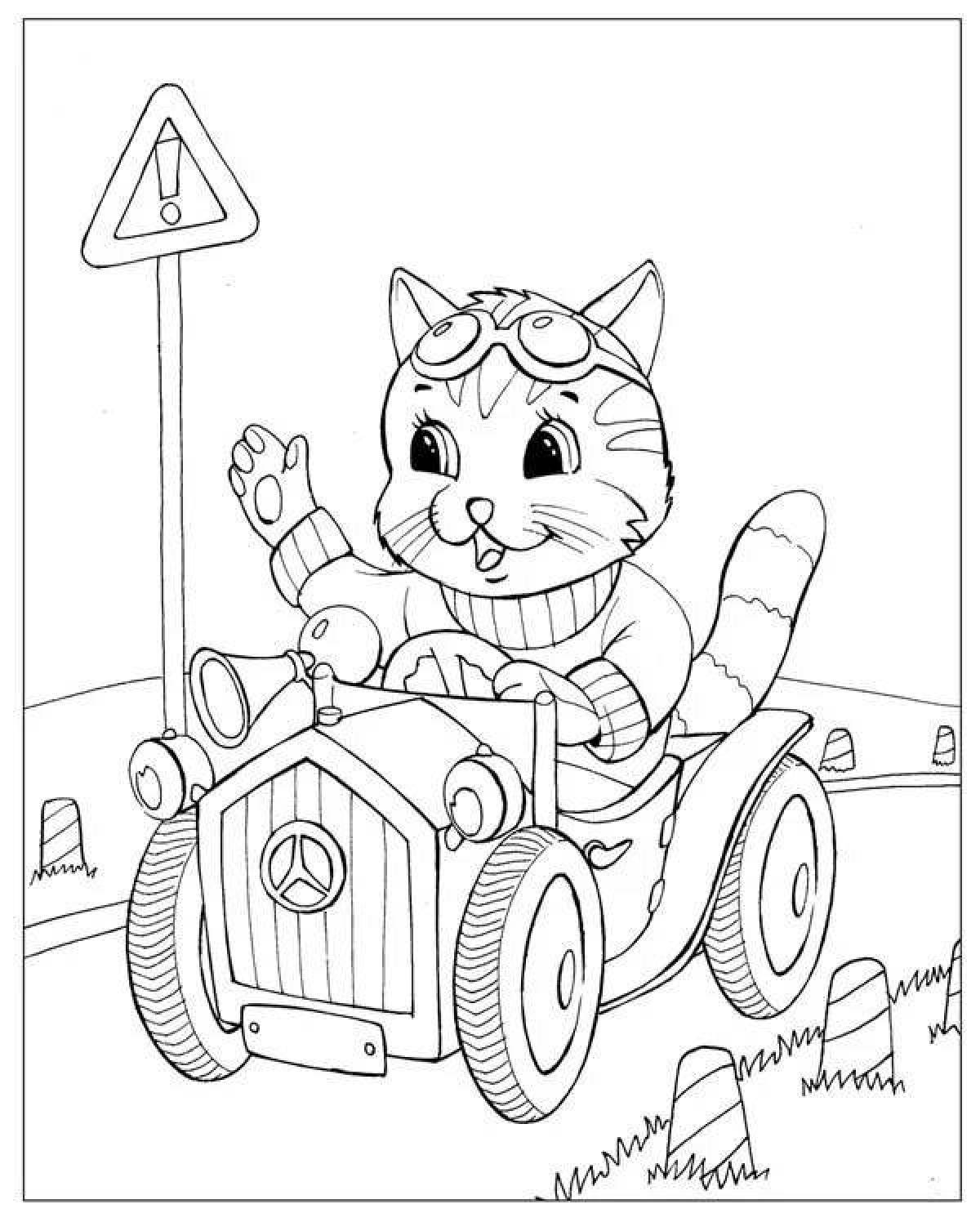 Elegant kote and magic garage