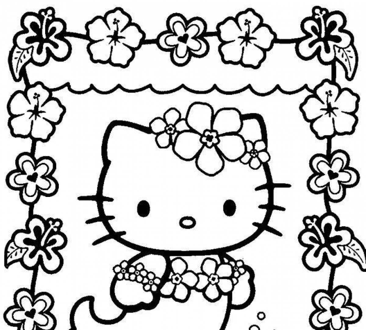 By numbers hello kitty #1