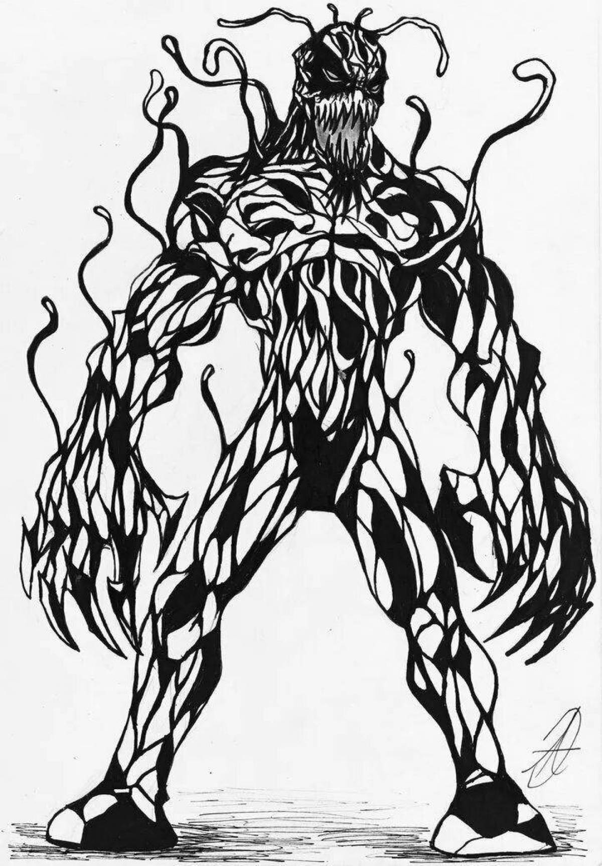 Fantastic carnage coloring book