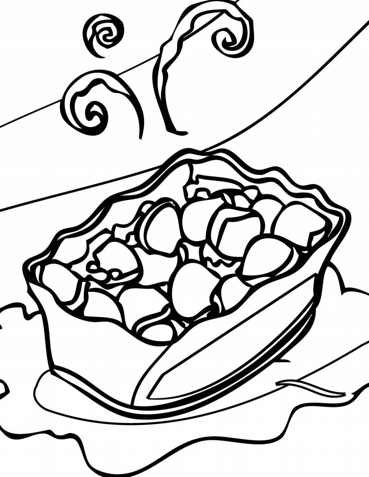 Color frenzy olivie coloring page
