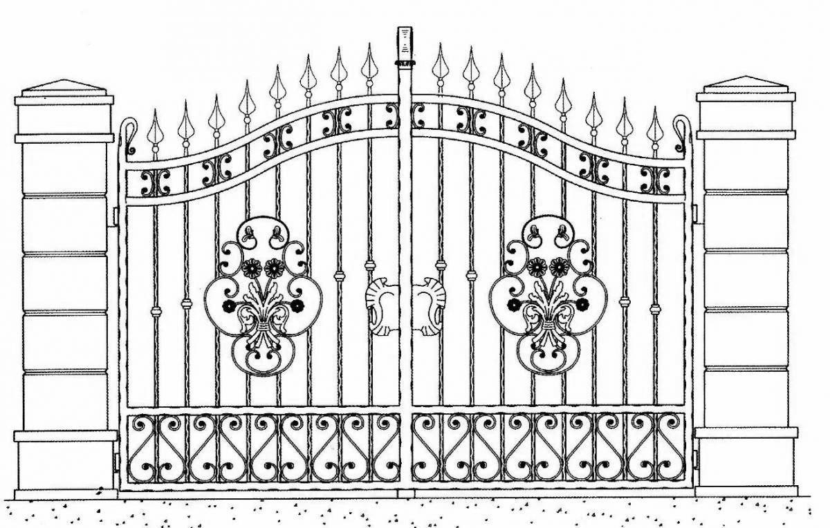Great coloring gates