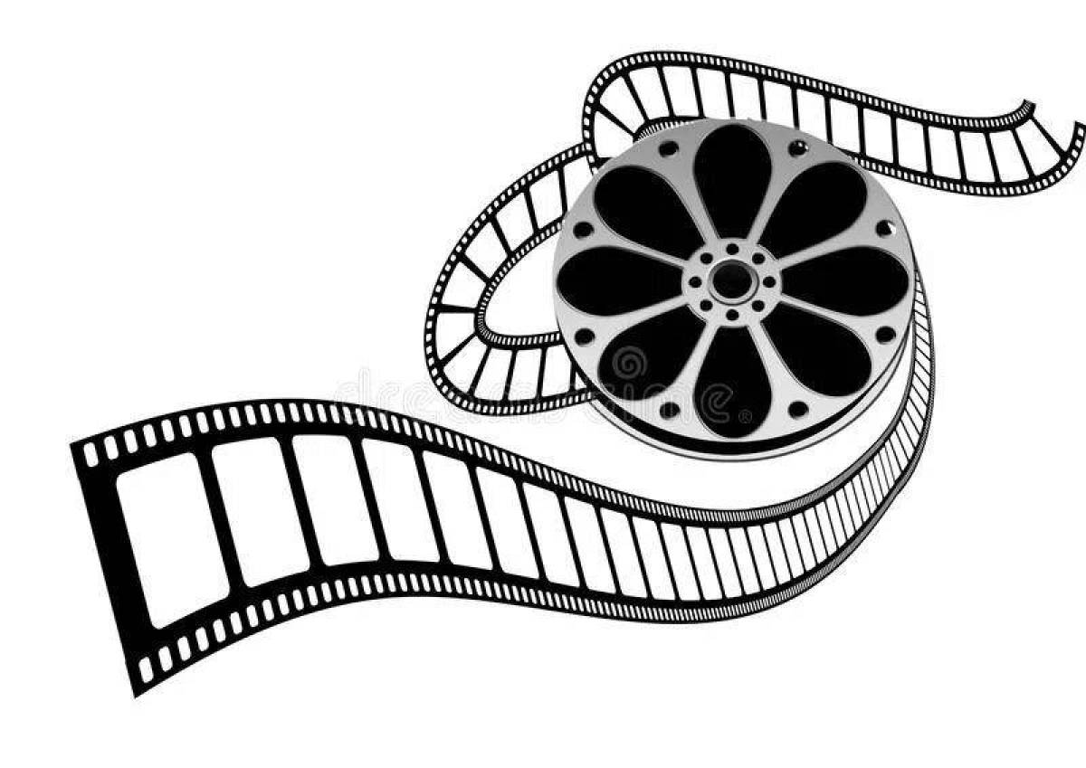 Glow Film Coloring Page