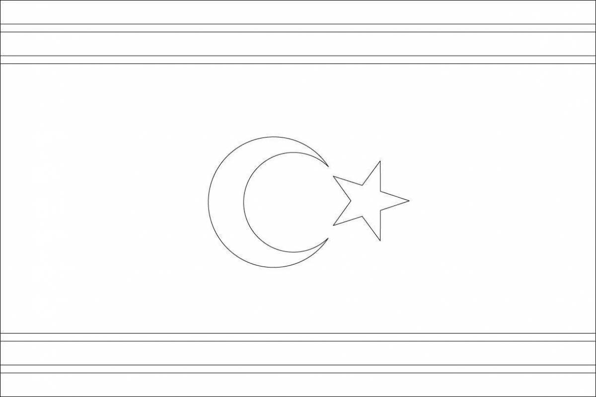 На флаге турции изображена луна в последней четверти и звезда в чем несостоятельность этого рисунка