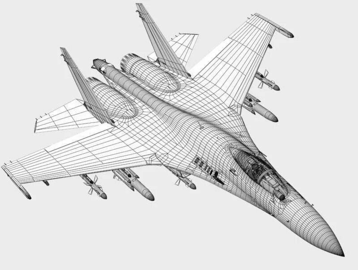 Су 35 рисунок