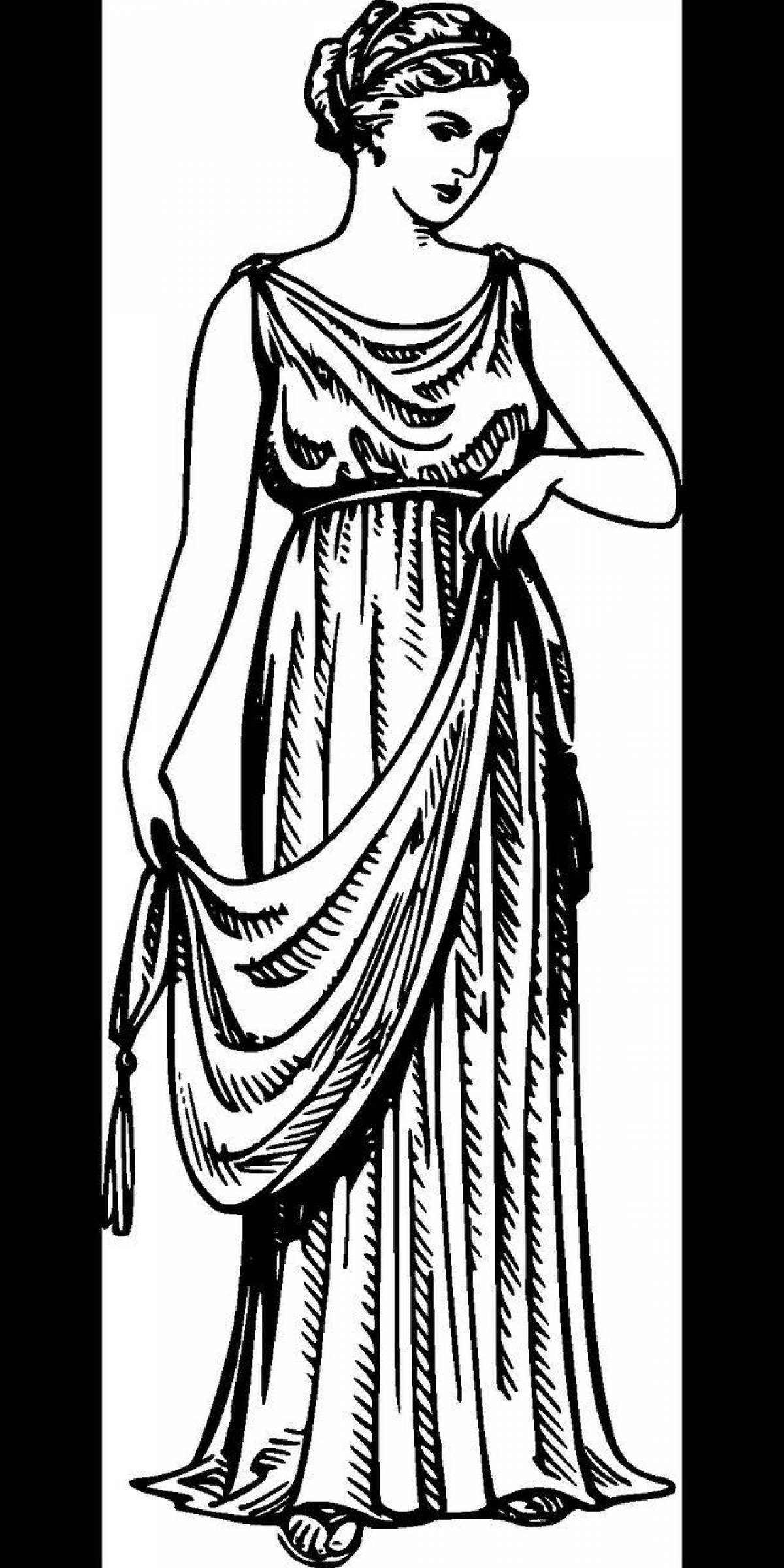 Хитон одежда древней Греции