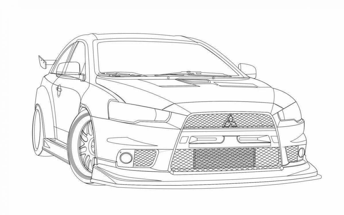 X 10 рисунок. Mitsubishi Lancer Evolution x карандаш. Раскраска Митсубиси Эволюшн. Раскраска Митсубиси Лансер Эволюшн. Раскраска Mitsubishi Lancer Evolution 10.