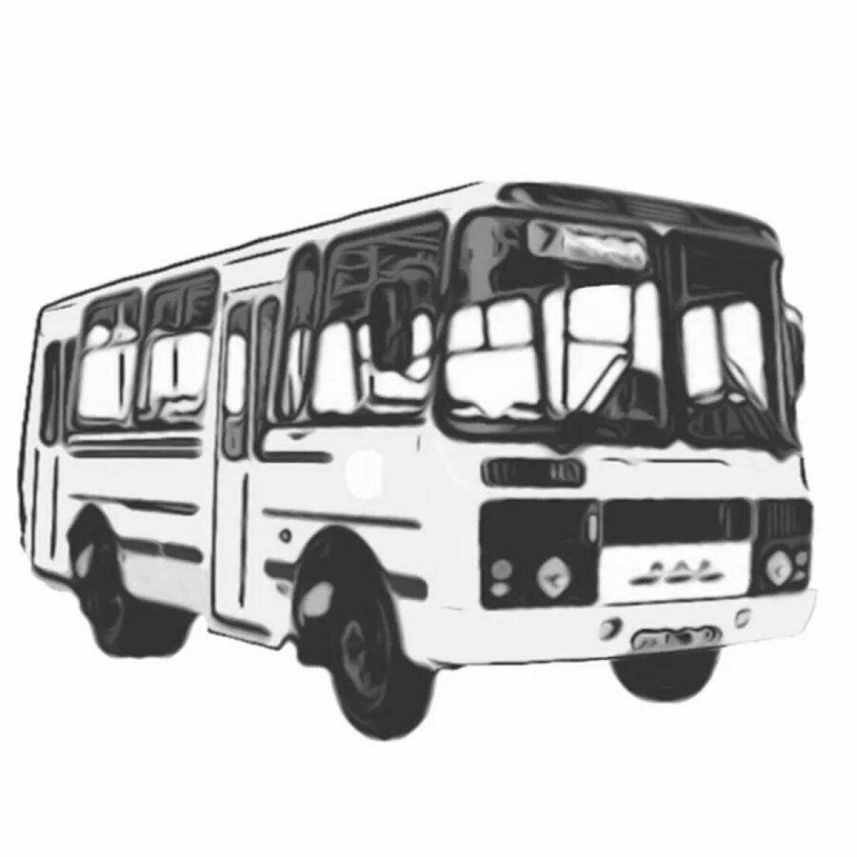 Раскраска Раскраска jovial bus groove