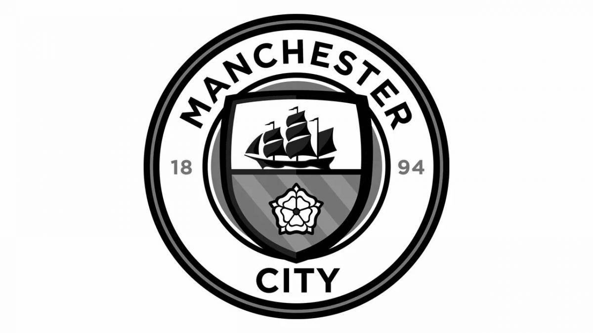 Coloring of glorious manchester city