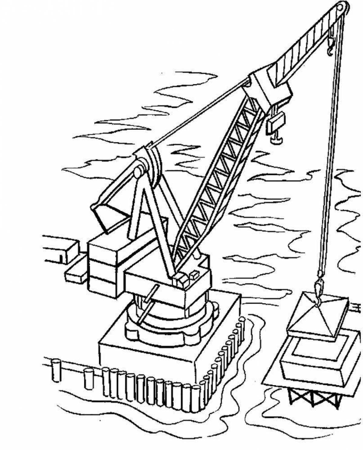 Construction crane #7