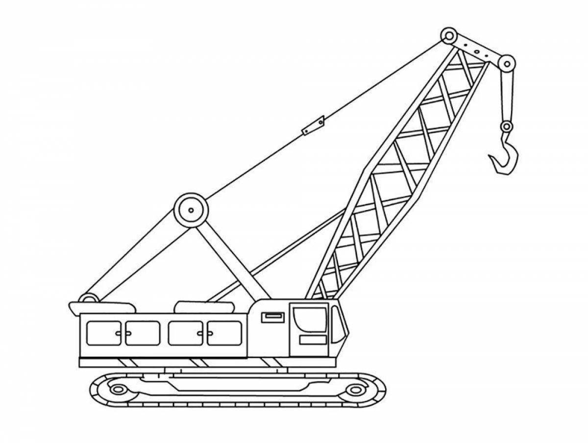 Construction crane #12