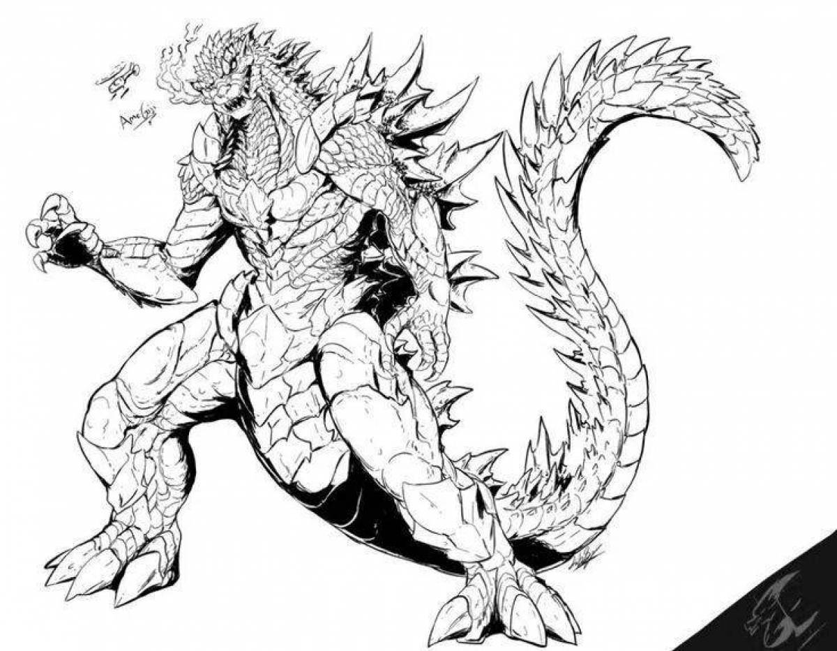 Destroyah Godzilla Art