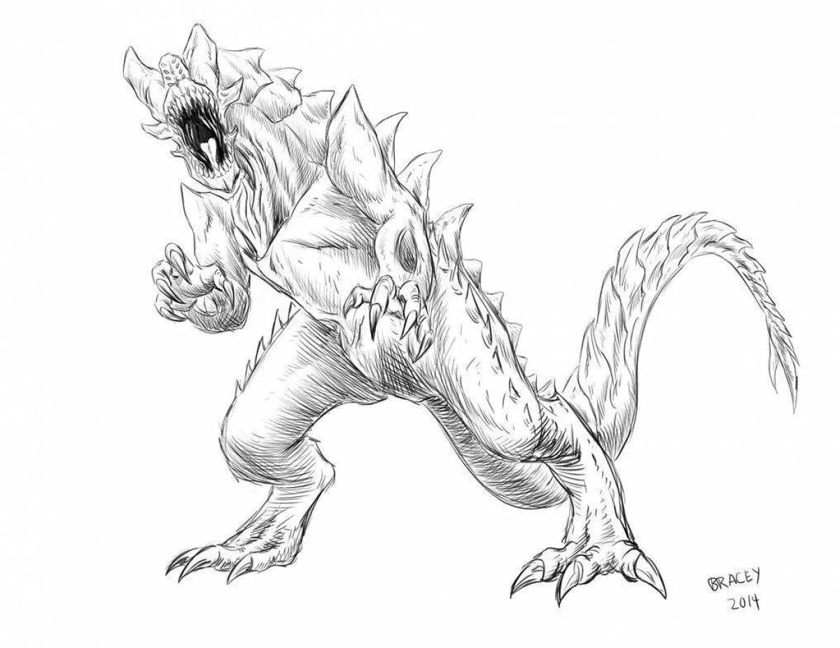 Kaiju drawings