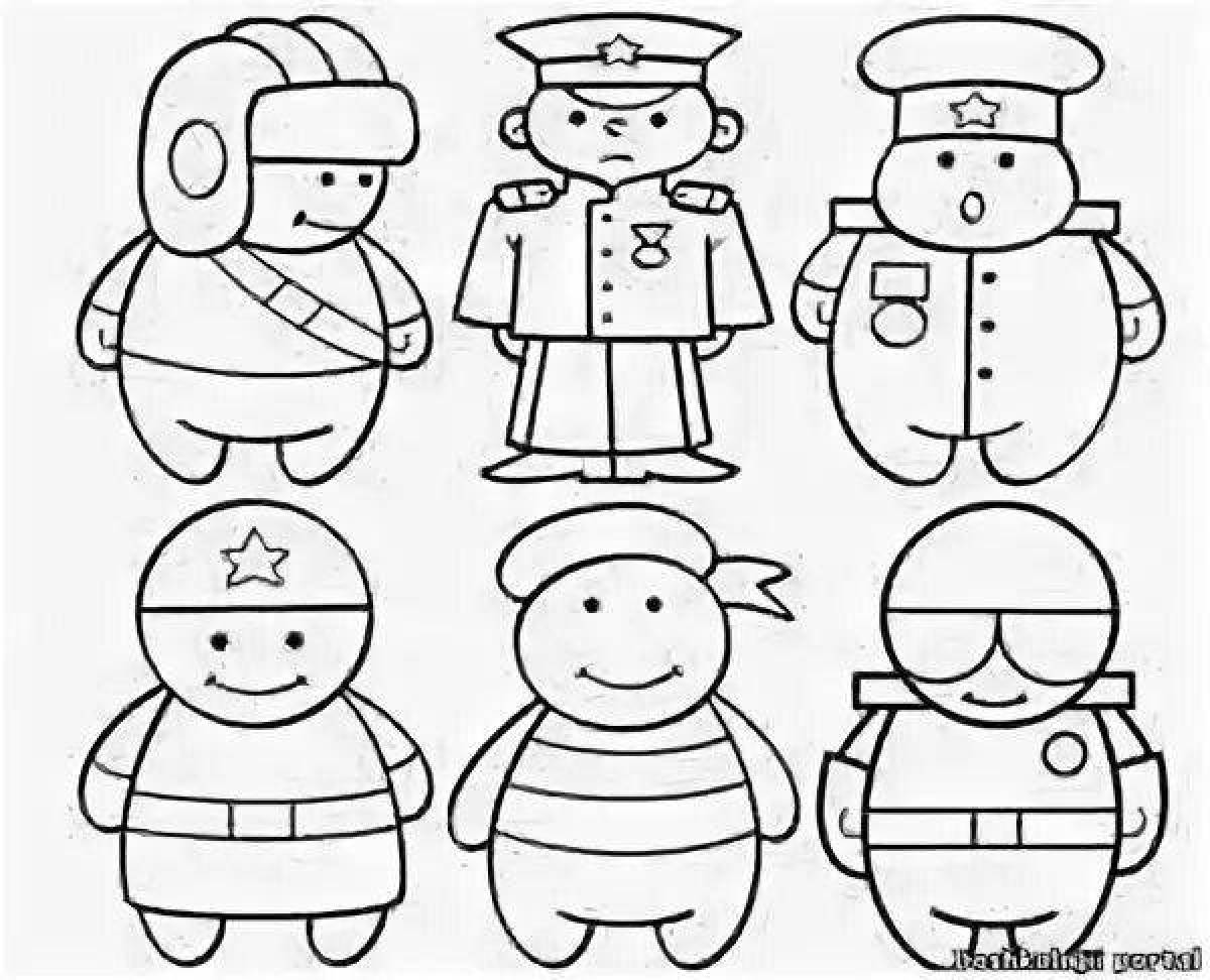 Delightful gingerbread coloring page