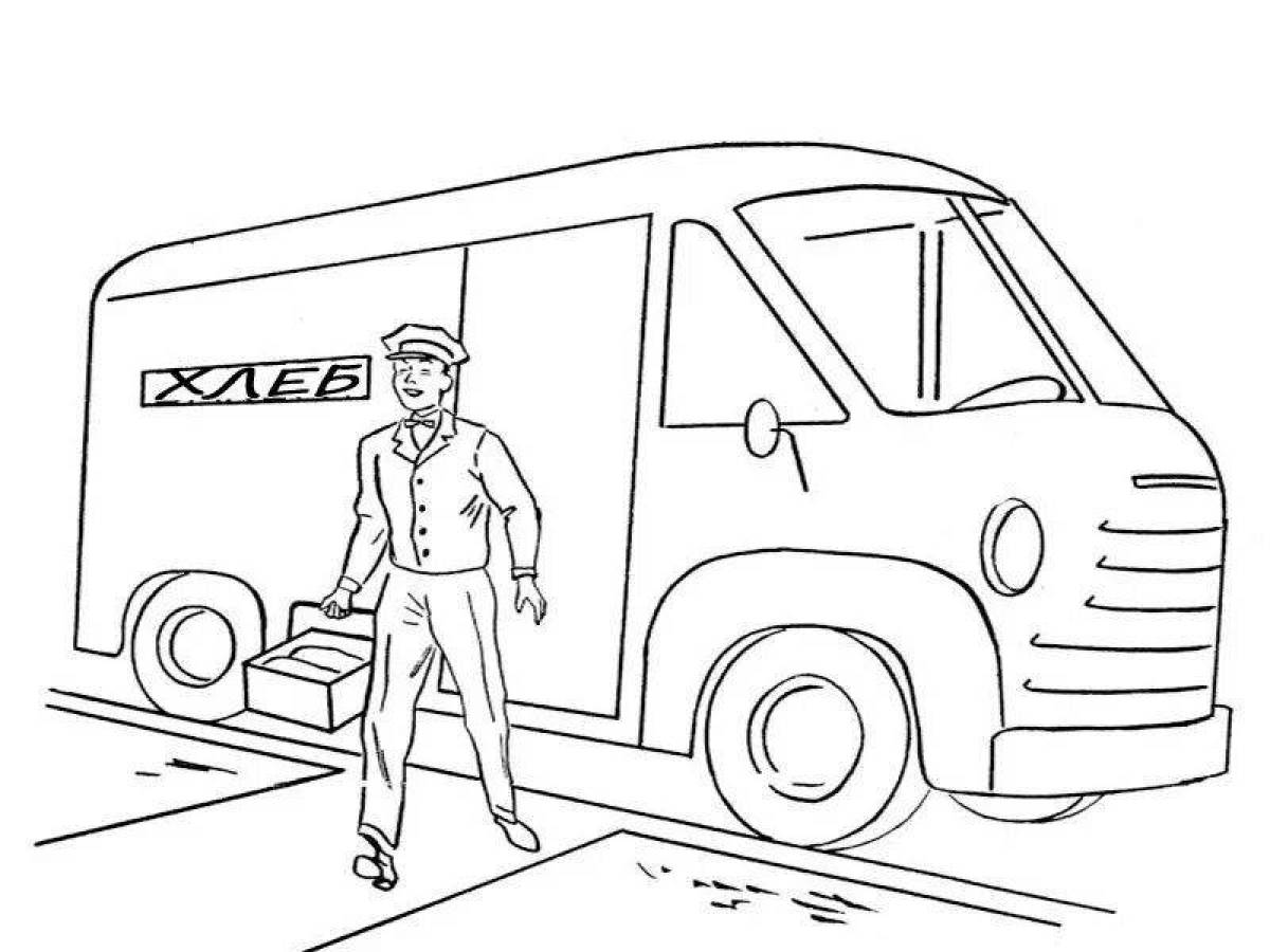 Раскраски Дальнобойщики из фильма дальнобойщики (11 шт.) - скачать или распечата