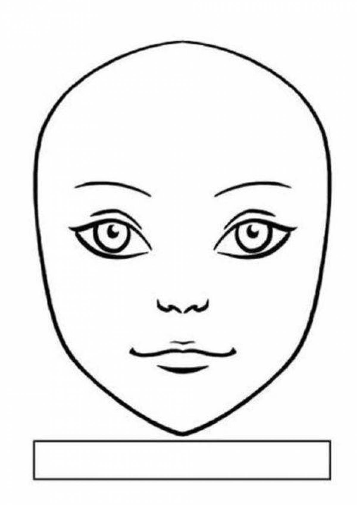 Лицо куклы распечатать. Макет лица для рисования. Лицо раскраска. Маке лица для рисования. Лицо без волос для аппликации.
