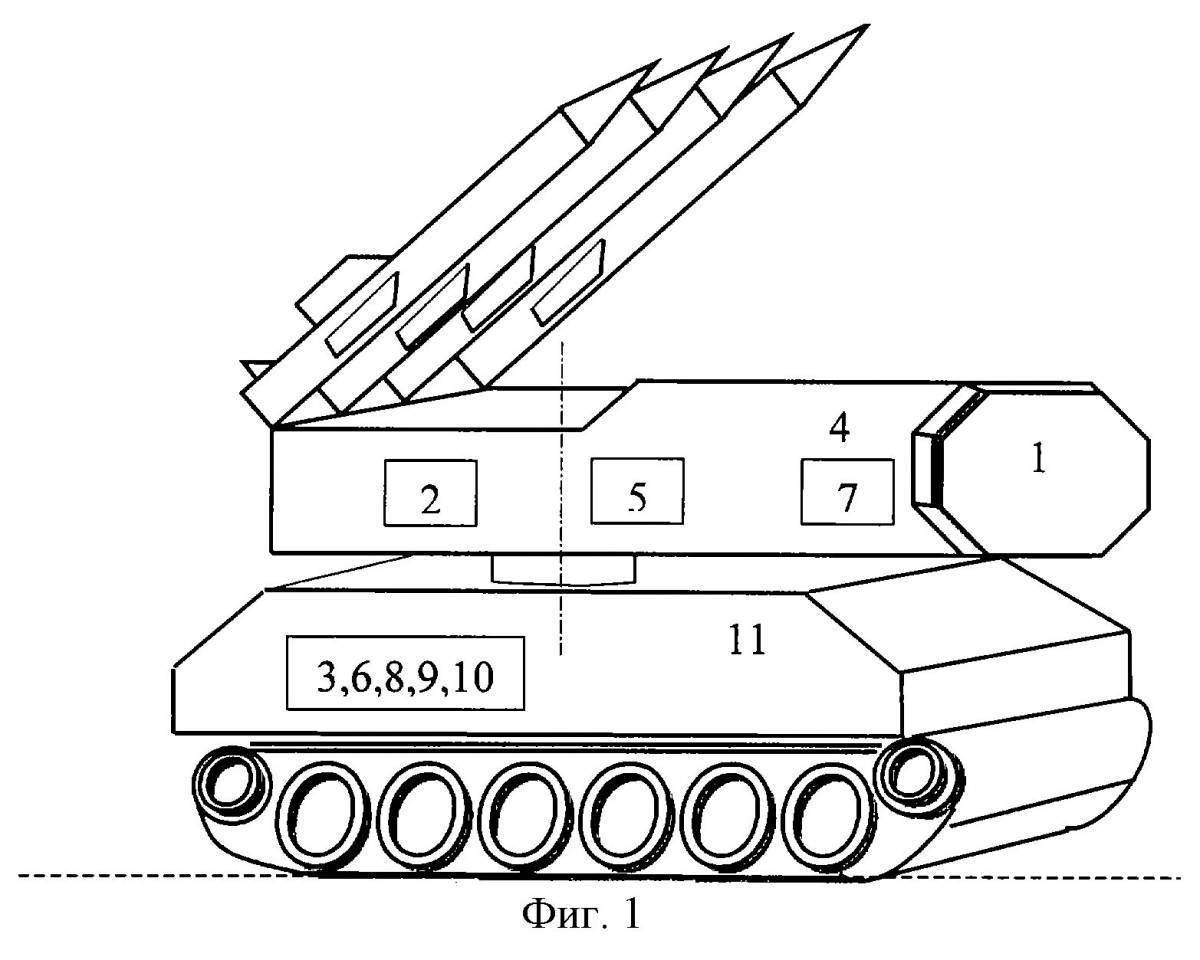 Как нарисовать военную катюшу