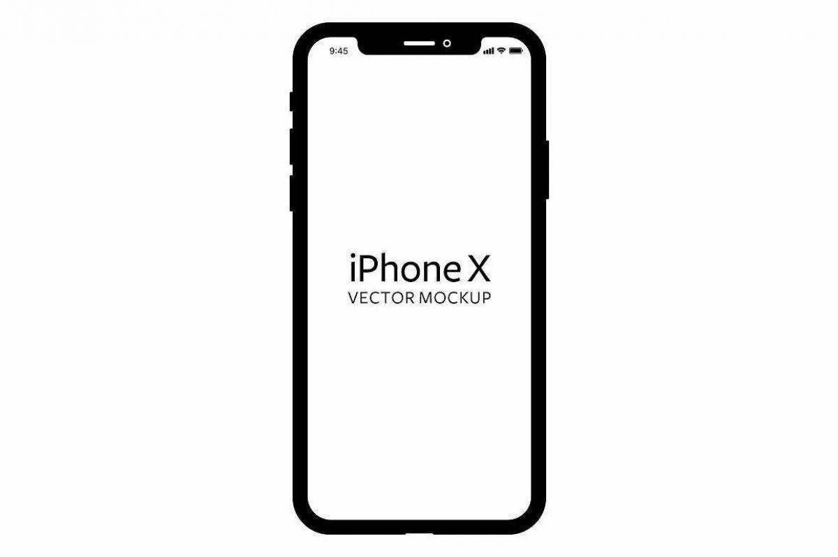 Экран телефона 10. Iphone x вектор. Рамка iphone x вектор. Мокап айфона x вектор. Шаблон iphone x.